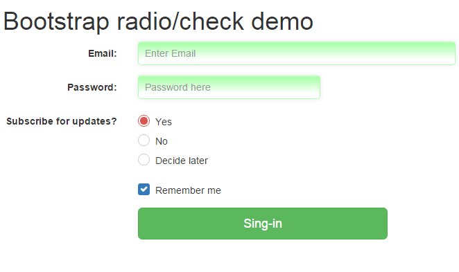 Ways to use Bootstrap radio buttons with 5 Examples