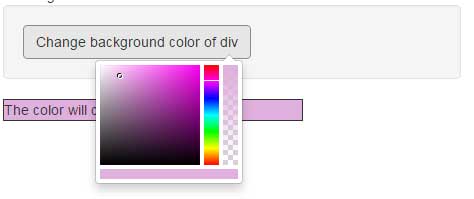 selected text color change in jquery