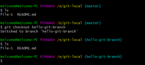 git create new branch on remote repository